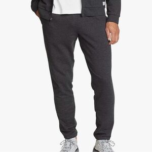 Men's Eddie Bauer Camp Fleece Jogger Heather Gray XL NWT